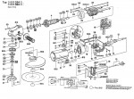 Bosch 0 601 325 003  Angle Grinder 220 V / Eu Spare Parts